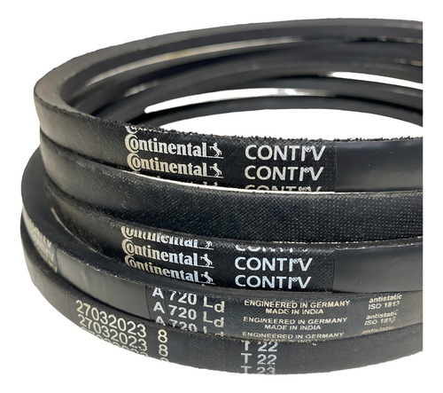 Correia Continental A22 Industrial Em V Transmissão Motor