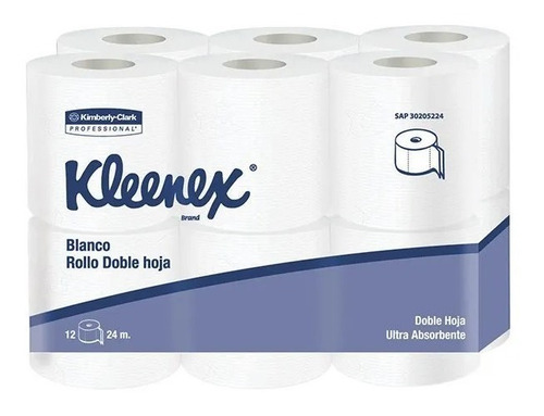 Imagen 1 de 1 de Papel Higienico Kleenex 24mtx12rll 30205224 - Kimberly