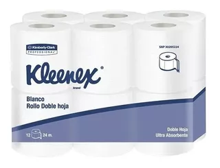 Papel Higienico Kleenex 24mtx12rll 30205224 - Kimberly