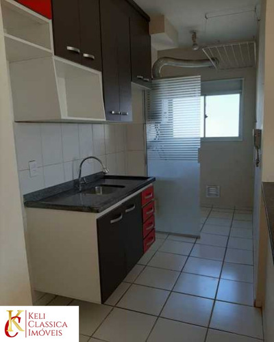 Imagem 6 de 20 de Aluga-se Apartamento Com 46m², No Condomínio Viva Bem Em Ribeirão Preto-sp, Com 2 Dormitórios, 1 Vaga De Garagem, Sala Com 2 Ambientes, Ótima Localiza - Kcap20039 - 68959476