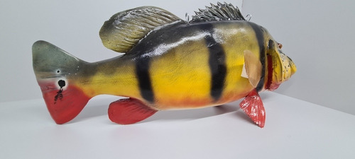 Peixe Tucunaré Açu Amazônico Em Resina