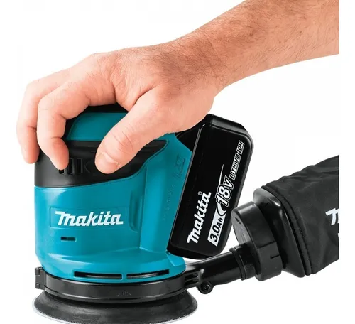 Lijadora Roto-orbital 18v 125mm C/batería Makita Dbo180rfe