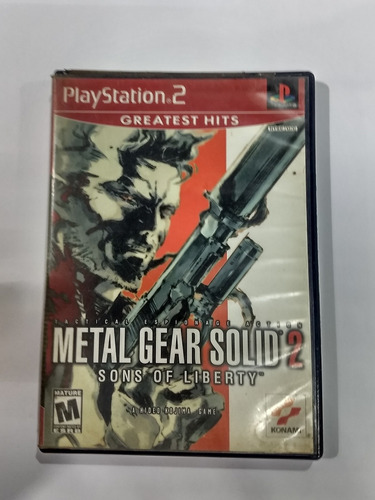 Metal Gear Solid 2 Songs Of Liberty Ps2 Playstation 2
