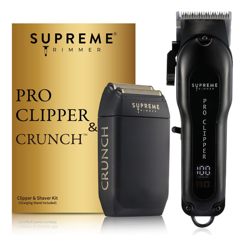 Supreme Trimmer Barber - Kit De Corte De Pelo Y Afeitadora D