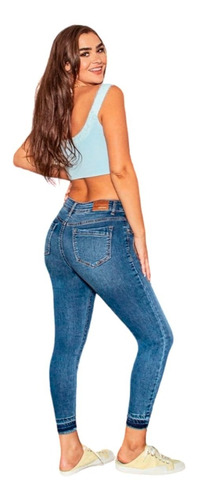 Jeans Mujer Mezclilla Suave Strech P41