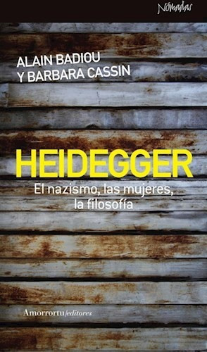 Libro Heidegger De Alain Badiou