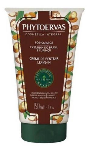 Creme P/pentear Leave-in Pos Quimica Brilho Phytoervas 150ml