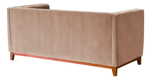 Sofa Roma 2 Cuerpos Tela Velvet - Latam Home