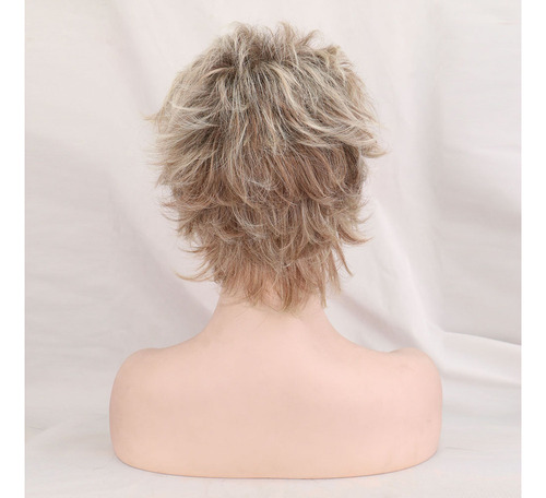 2025 Pelucas Cortas Marrones Sintéticas For Mujer Cabello