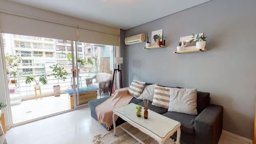 2 Ambientes En Venta, Con Balcón Y Cochera-cañitas