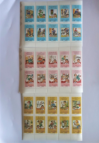 Sellos Chilenos Año 1996