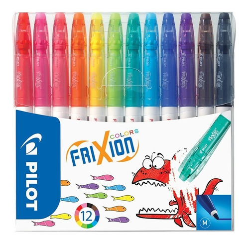 Plumones Borrables Pilot Frixion 12 Colores