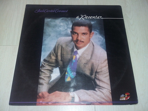 Lp Vinilo Disco Acetato Juan Calos Coronel A Reventar Salsa