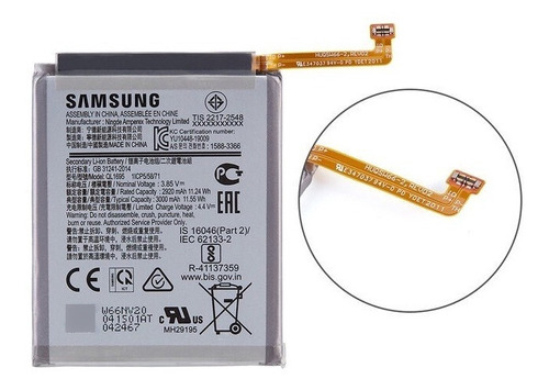 Bateria Pila Samsung Galaxy A01 Ql1695 3000mah. Tienda
