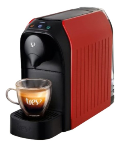 Cafeteira Espresso Três, Passione, Vermelha, 127v, 3 Coraçõe Cor Vermelho 127