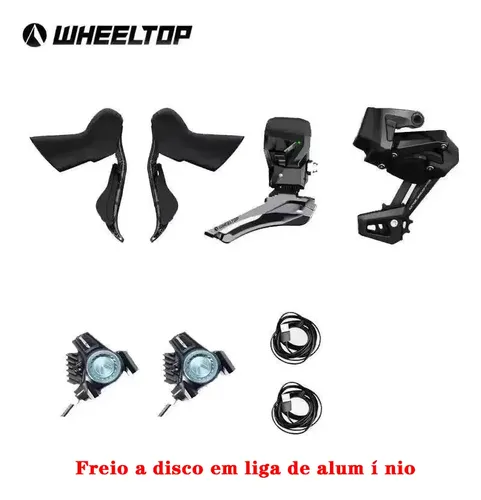 Câmbio Eletrônico Sem Fio Wheeltop Eds Tx Road Kit Nf-e Br