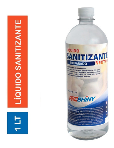 Humidificador Sanitizante Liquido Nano Difusor Neutro 1lt /p