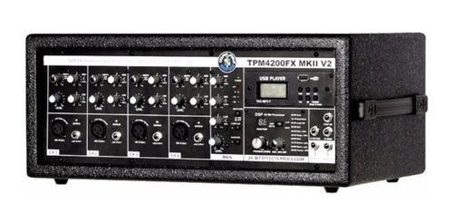 Consola Amplificadora Topp Pro Tpm4200fx Mkll 200 Vatios 4ch