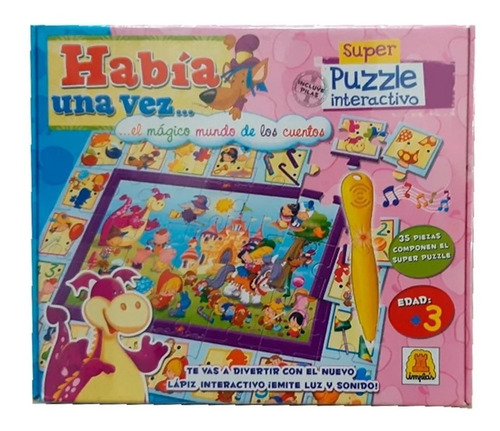 Habia Una Vez Puzzle 35 Pz Interactivo Implas D Casa Valente