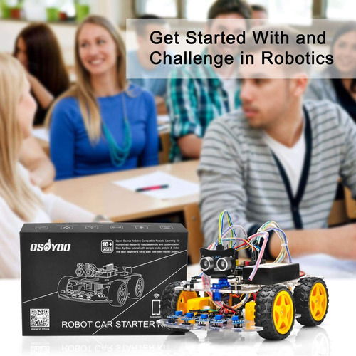 Starter Kit Osoyoo Robot De Coches Para R3 | Stem Por Contro