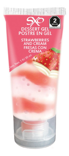 Lubricante Postre Fresas C/ Crema + Elbow Grease Original Fresas Con Crema