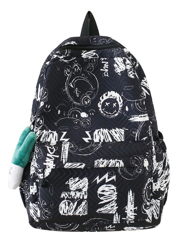 Mochila Elegante Para Estudiantes Con Correas De Hombro Ajustables