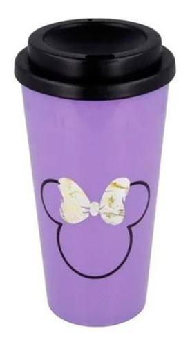 Vaso Plastico Cafe Minnie Cresko Lincencia Oficial Disney