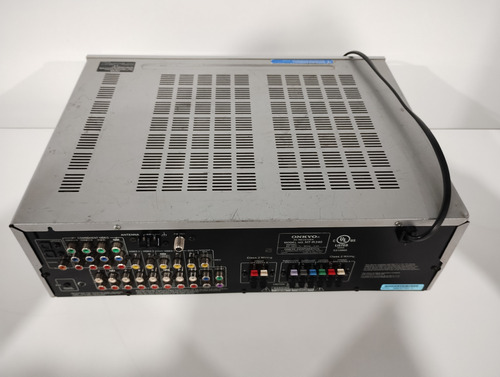 Receiver Onkyo A/v. Mod: Ht-r340 C/ 500 W + Z B + Cr Usado Prateado (Usado)