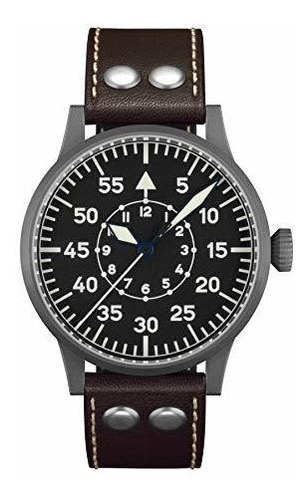 Laco Paderborn Tipo B Dial Automático Suizo Piloto Reloj Con