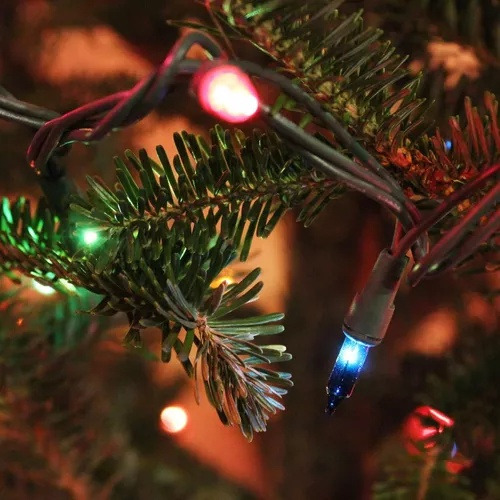 Mini Lámpara De Navidad Tira De La Lámpara De Burbujas 2024