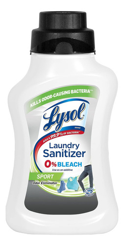 Lysol Aditivo Desinfectante Deportivo Para Ropa De Gimnasio.