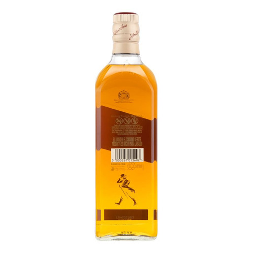 Imagen 2 de 6 de Johnnie Walker Red Label Blended Scotch escocés 1 L