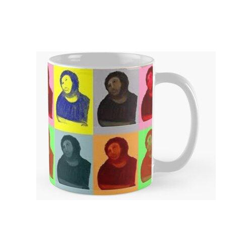 Taza Estilo Del Arte Pop Ecce Homo Warhol Calidad Premium