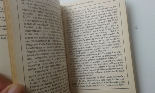 Bolsilivro A Construção Do Socialismo Na China Daniel Aarão (Usado)
