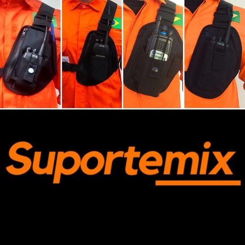 Kit 30 Porta Rádio Ht Suportemix Mod Sm 501 Pt