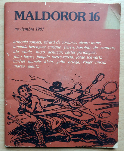 Revista Uruguaya Maldoror 16 Armonía Somers - Ida Vitale