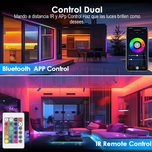 Tira De Luces Led 32m Wifi Rgb Luces Led Alexa App Control