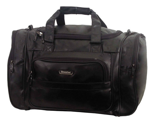 Bolso Viaje Pvc Rosenthal Ejecutivo Negro Maple Envio Rapido