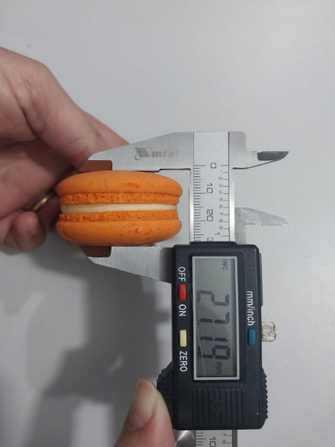 Embalagem Para 5 Macarons (maiores) 40 Unidades
