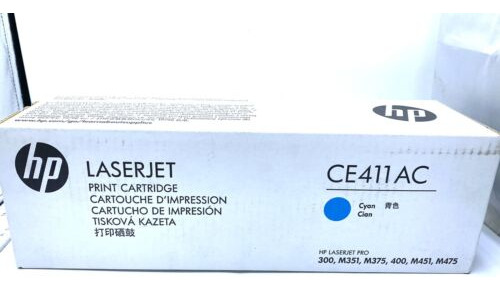 New Sealed Genuine Hp Laserjet Print Cartridge  Ce411ac  C