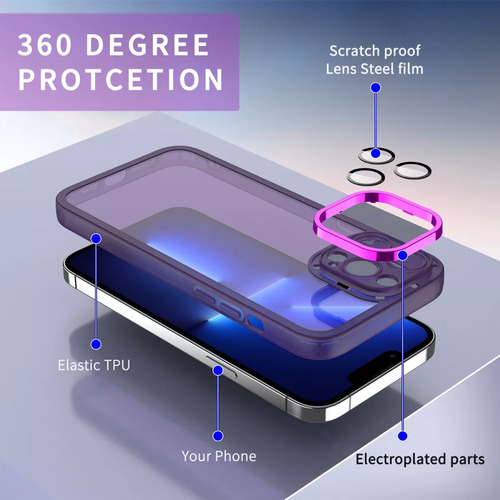 Funda Para Redmi Note 40 Pro+ 5g Case Protección De Lente Soporte