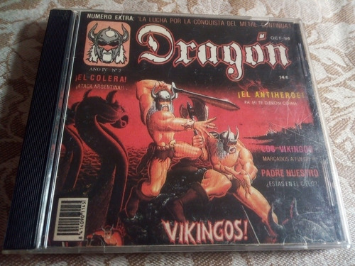 El Dragón Vikingos Heavy-metal Nacional 1era Edicion