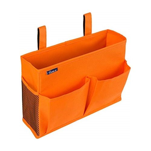 Organizador De Cama Colgante Para Mesita De Noche, Naranja