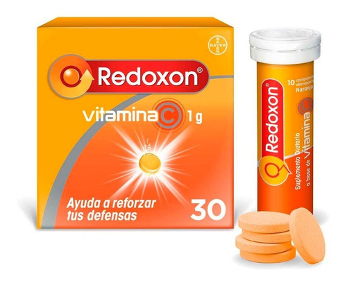 Redoxon Vitamina C 1gr Comp Efervescentes X30 Bayer