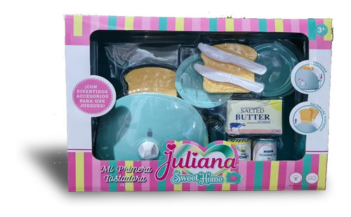 Juliana Sweet Home Electrodomésticos Tostadora Juguete Toysp