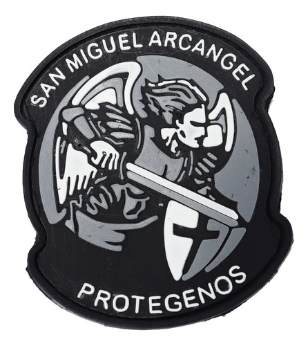 Parche De Pvc Militar Tactico San Miguel Arcangel Protector