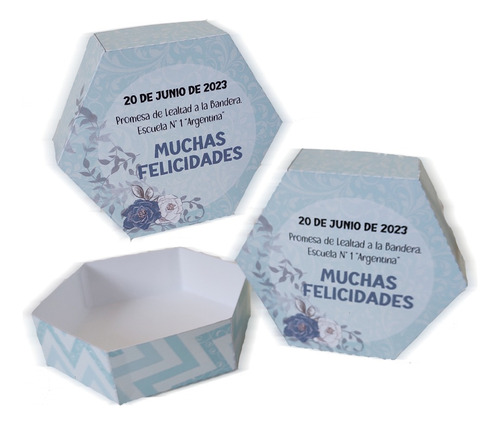 Kit Digital Cajas Promesa De Lealtad A La Bandera P/imprimir