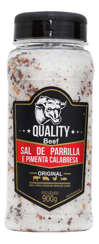 Sal De Parrilla E Pimenta Calabresa Quality Beef 900g