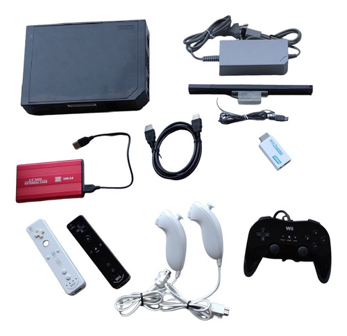 Nintendo Wii Varios Controles Motion Plus Hdmi Disco Duro