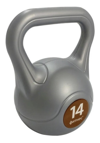 Kettlebel 14 Kg Pesa Rusa Pvc Fitness Gym Dpr Premium